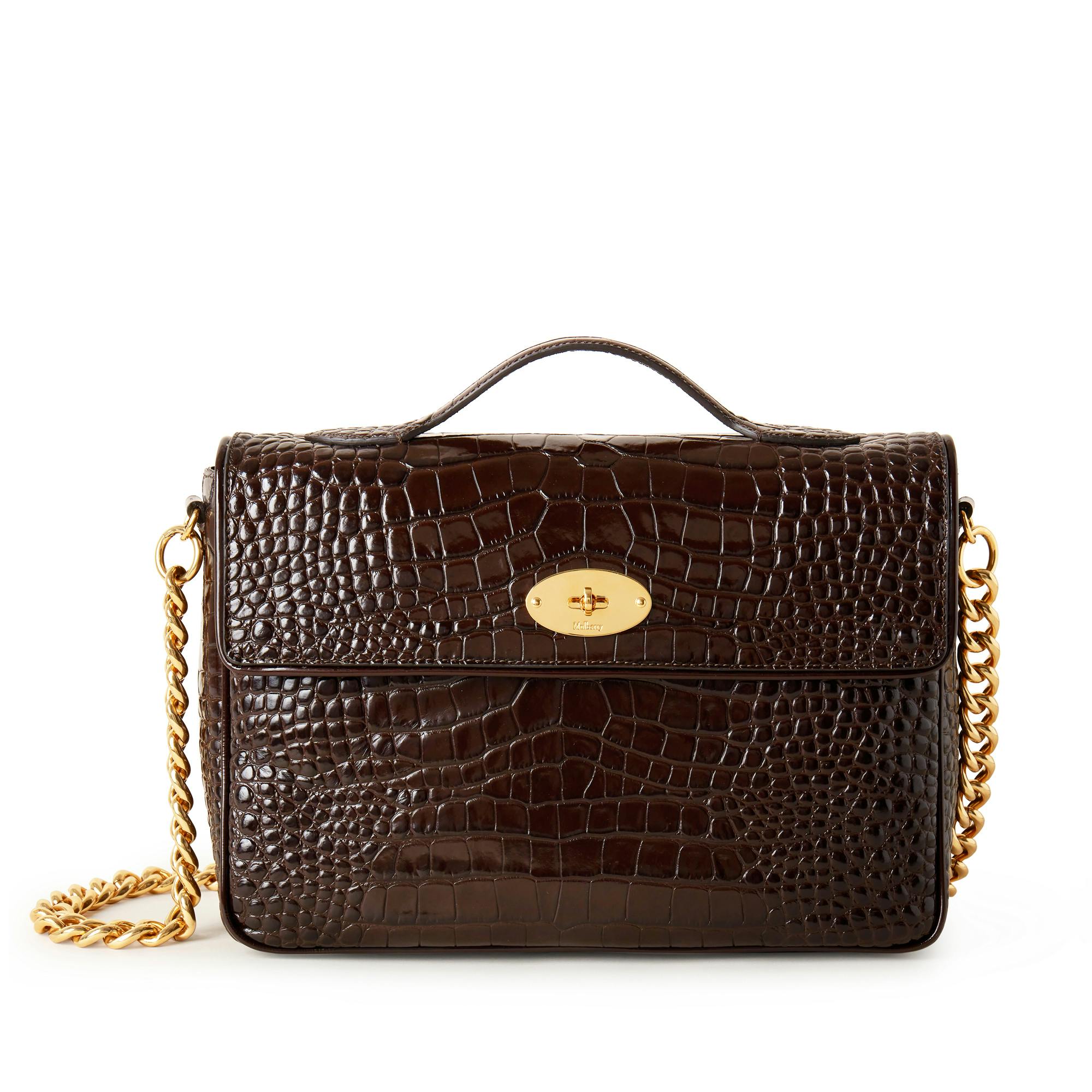 Mulberry x Alexa Chung Little Guy Clutch - Black Clutches